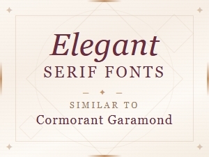 Elegant Serif Fonts That Pair Beautifully with Cormorant Garamond